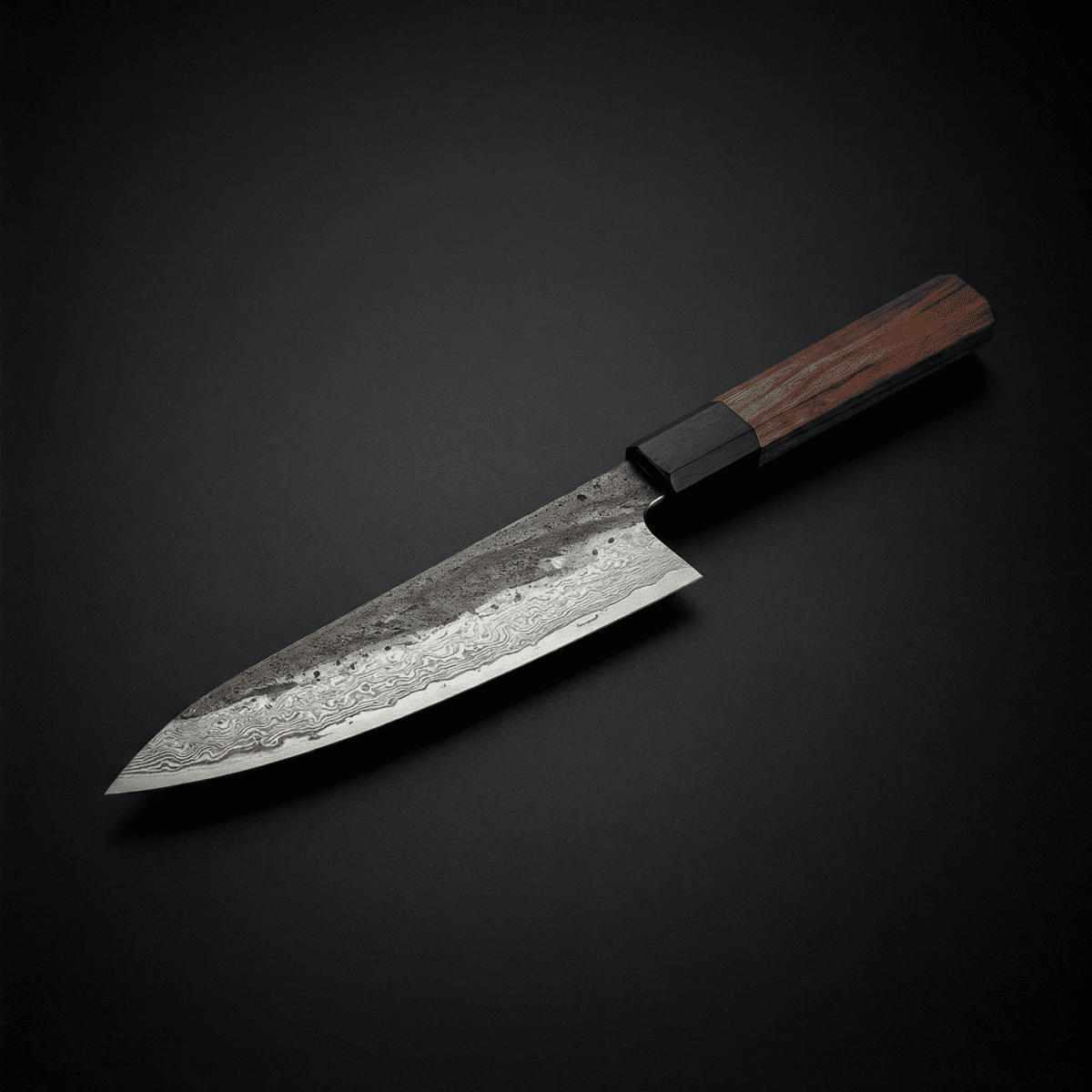 Kiritsuke Knife – Stainless Steel Blade, Ironwood Handle, 8.5 inch (21.5 cm)