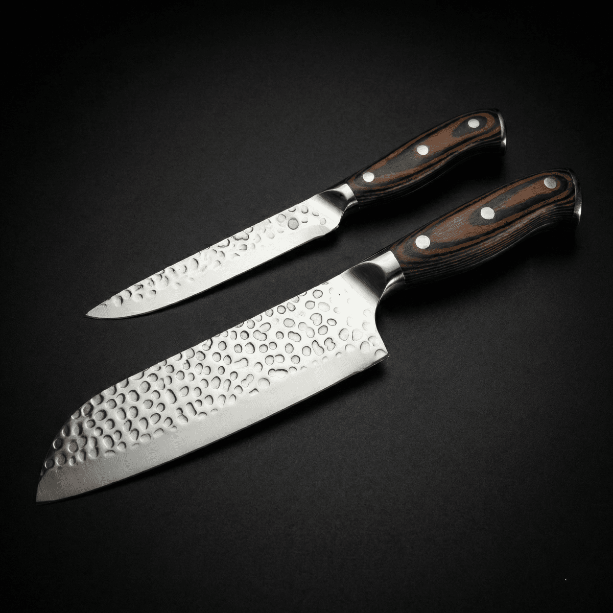 Japanese Kazoku 2-Piece Starter Set – 3.9-Inch (10 cm) & 8.3-Inch (21 cm) Precision Blades